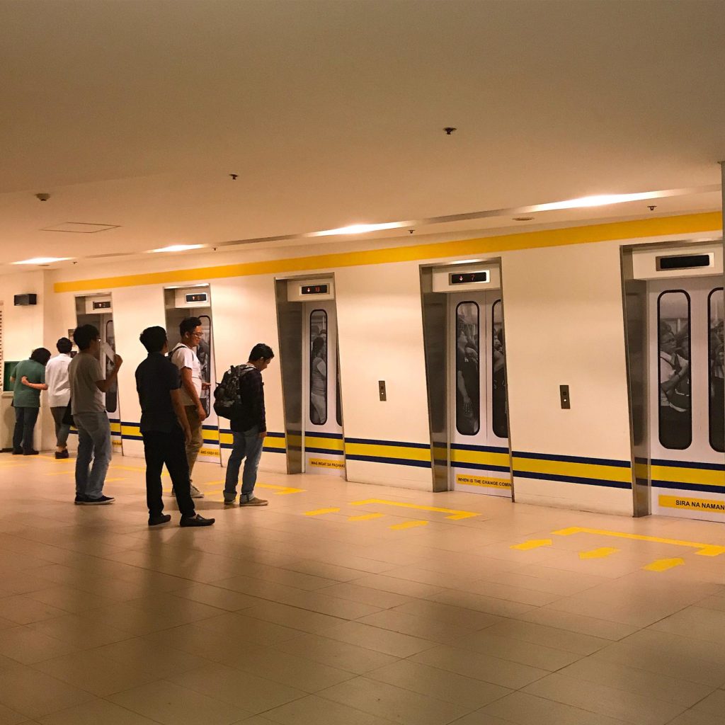 train, LRT, DLS-CSB, art, installation, stations of a nation