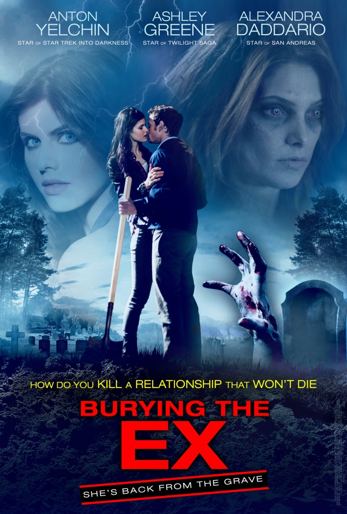BURYING THE EX poster