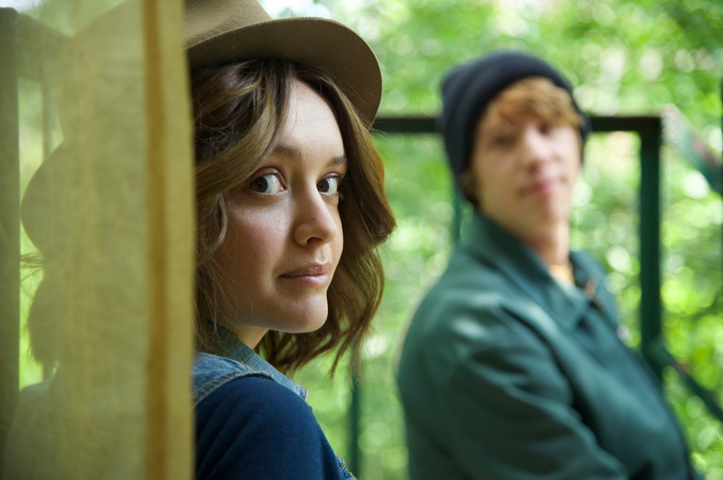 olivia cooke and thomas mann ME AND EARL AND THE DYING GIRL_