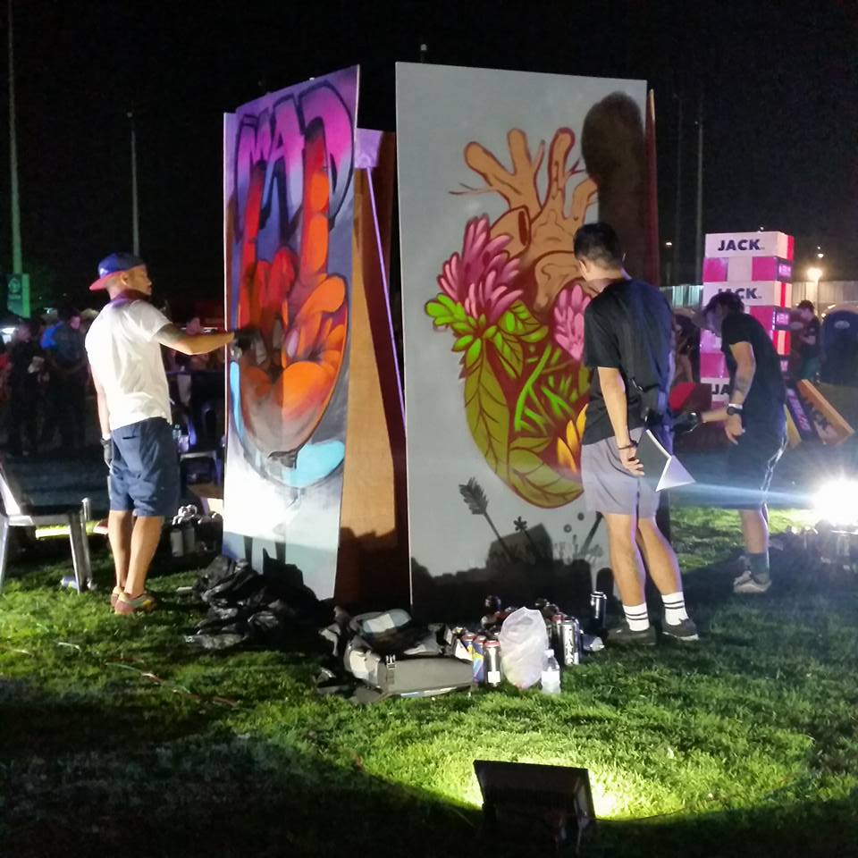 Live art completed during the event (4)