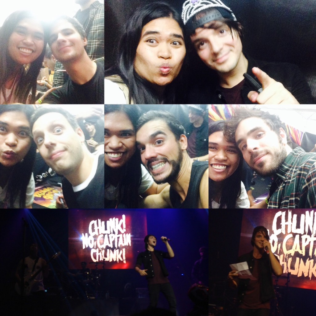 Je t’adore! With the lovely boys of Chunk! No, Captain Chunk 