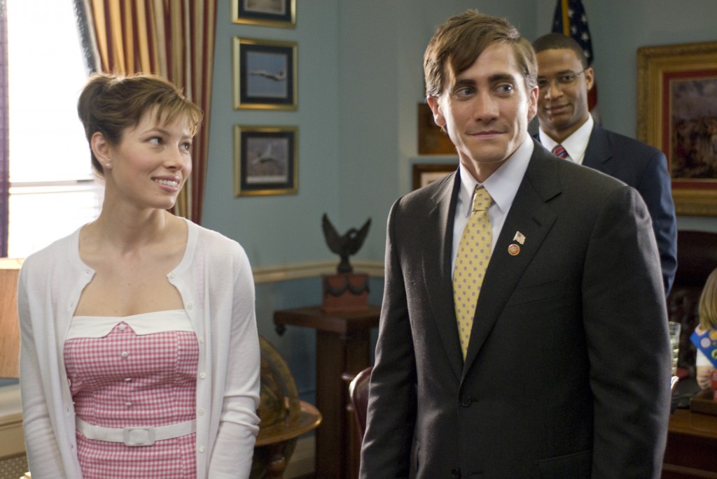 jessican biel and jake gyllenhaal in ACCIDENTAL LOVE