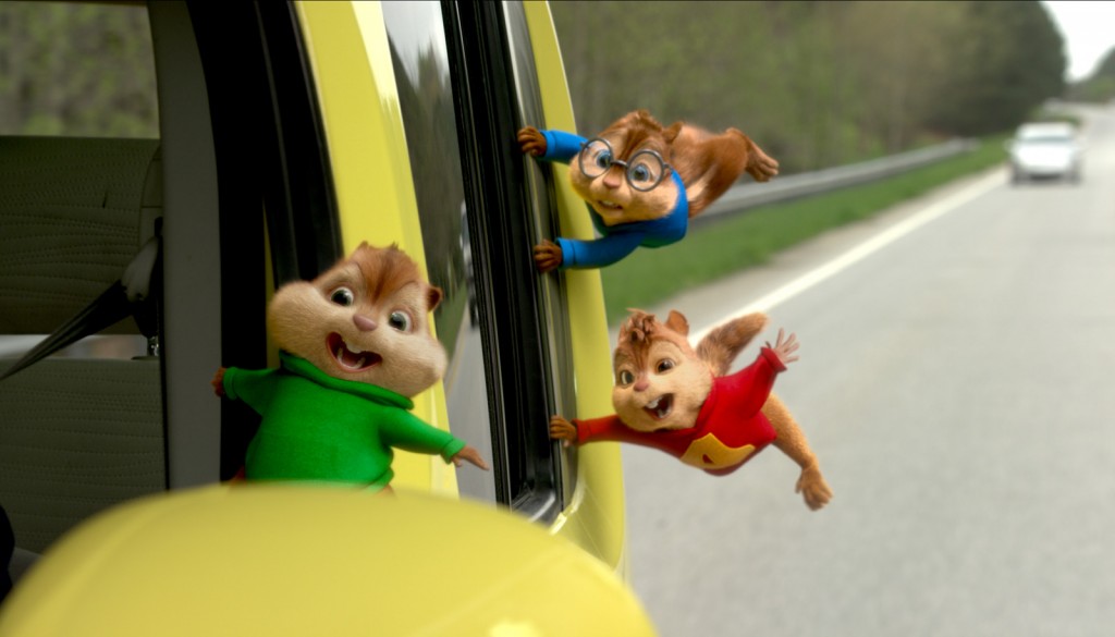 scene from ALVIN AND THE CHIPMUNKS4 - THE ROAD CHIP