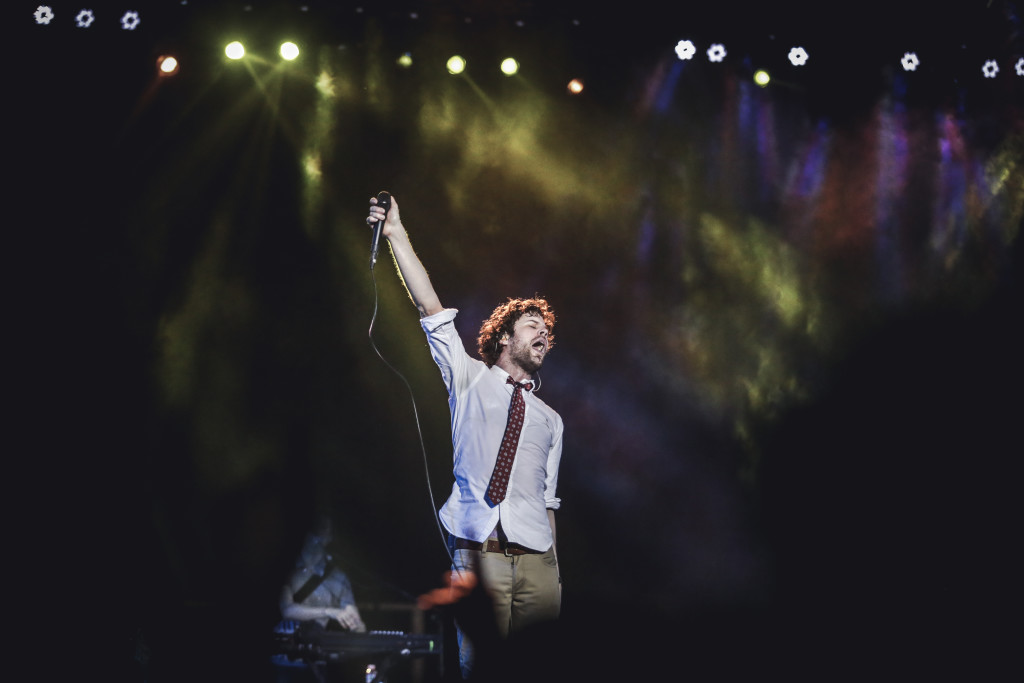 The excitement before Passion Pit came on stage was palpable. By the time the band had finished setting up on stage, the crowd was already screaming. “Lifted Up” and “Carried Away” proved to be the crowd favorites as patrons became a blur of figures dancing.  | Photo by Tristan Tamayo