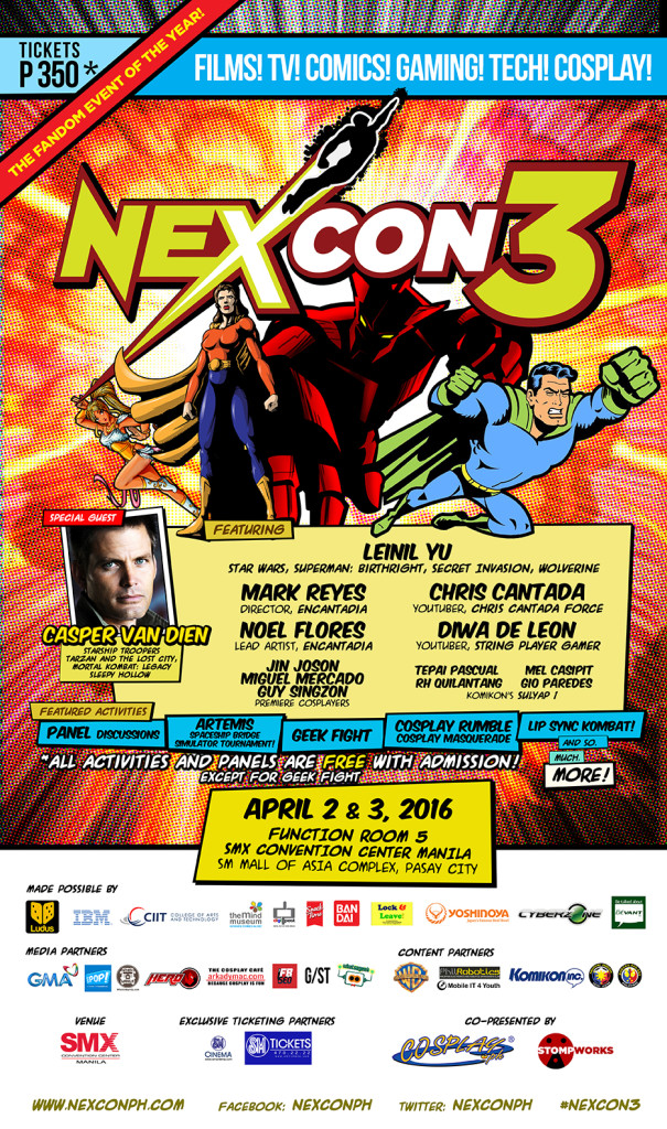 NexCon 3 poster