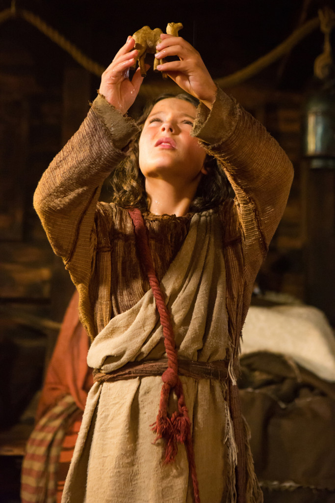 Adam Greaves-Neal as the YOUNG MESSIAH