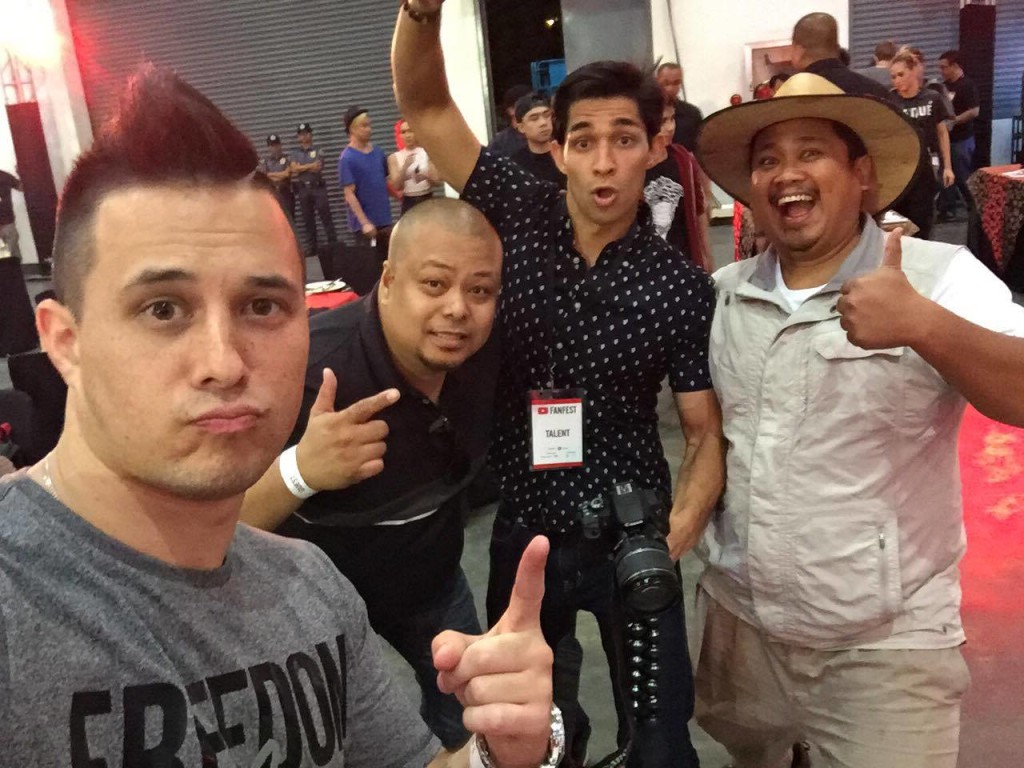 Jayden Rodrigues, Marco Selorio, Wil Dasovich and Bogart The Explorer. (Photo by MAS Presents)