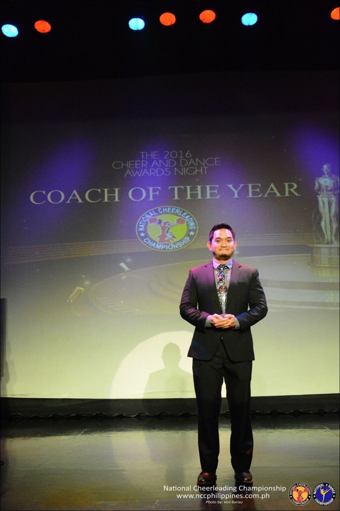 Coach of the Year for High School Division Ramon Pagaduan (SPCP)