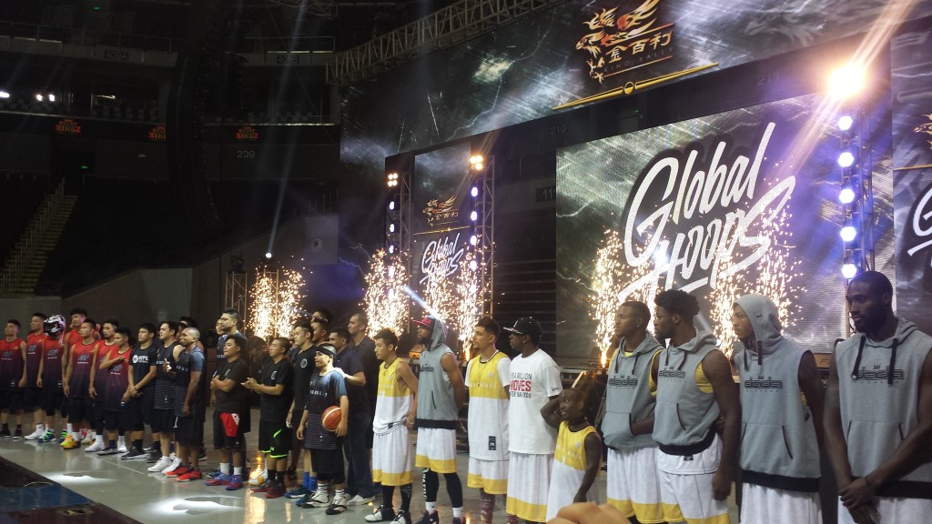 Photo # 2. Players from 'Court Kingz', 'RPZ' and Team Philippines were individually introduced. Photo by Khris Ibarrola_INQUIRER.net