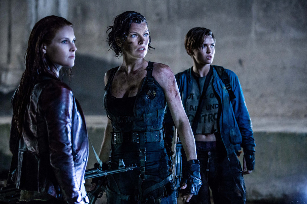 Ali Larter, Milla Jovovich and Ruby Rose star in Screen Gems' RESIDENT EVIL: THE FINAL CHAPTER.
