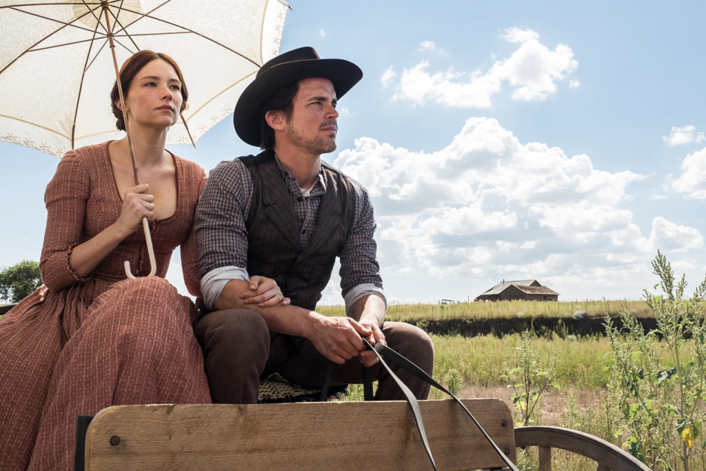 Haley Bennett and Matt Bomer in Metro-Goldwyn-Mayer Pictures' and Columbia Pictures' THE MAGNIFICENT SEVEN.