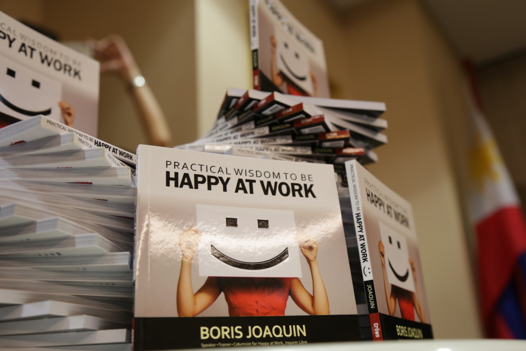 Practical Wisdom To Be HAPPY at WORK by Boris Joaquin