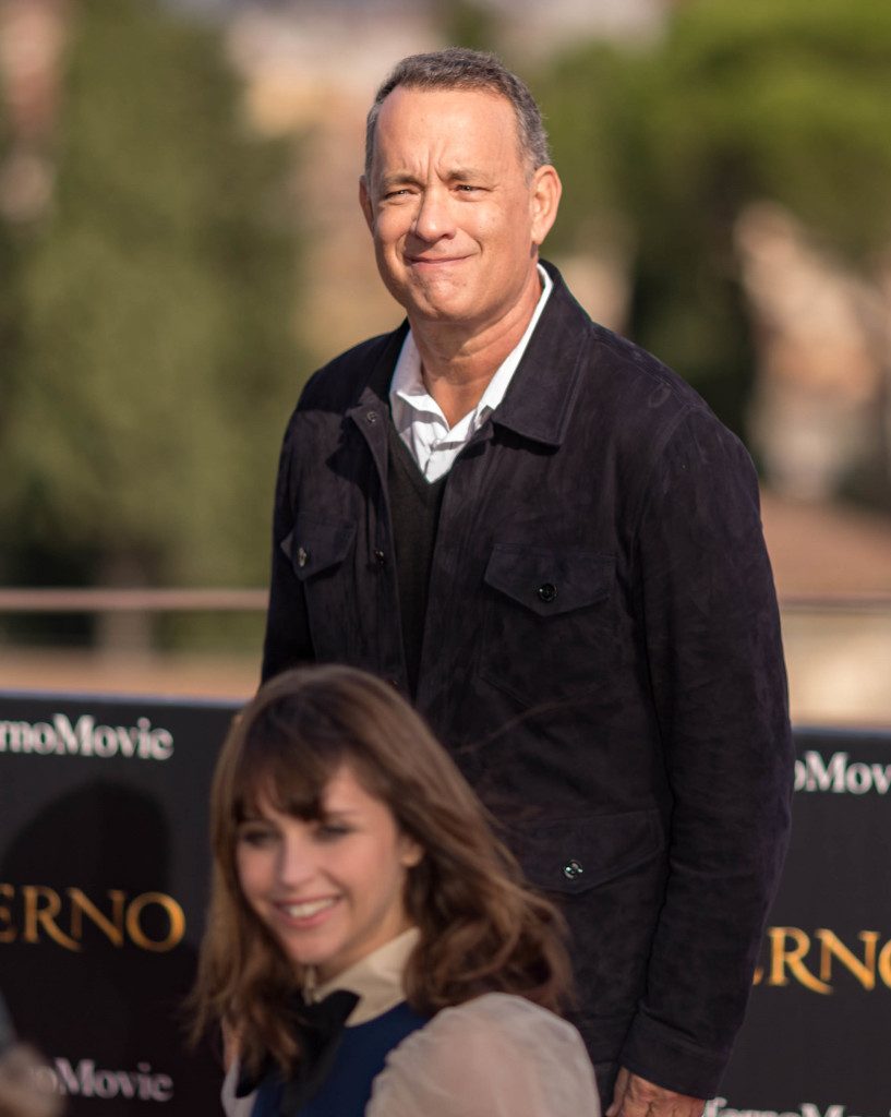 Florence, Italy –October 7, 2016  -   Tom Hanks at the  Columbia Pictures, Inferno photo call at the Forte di Belvedere in Florence Italy.