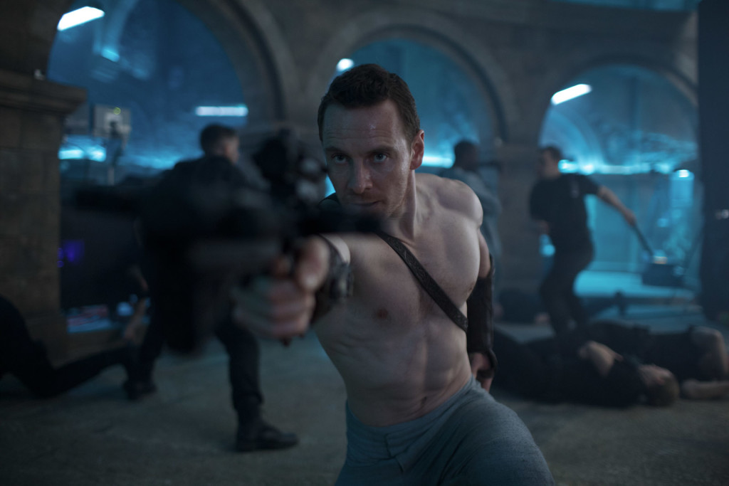 michael fassbender in ASSASSIN'S CREED