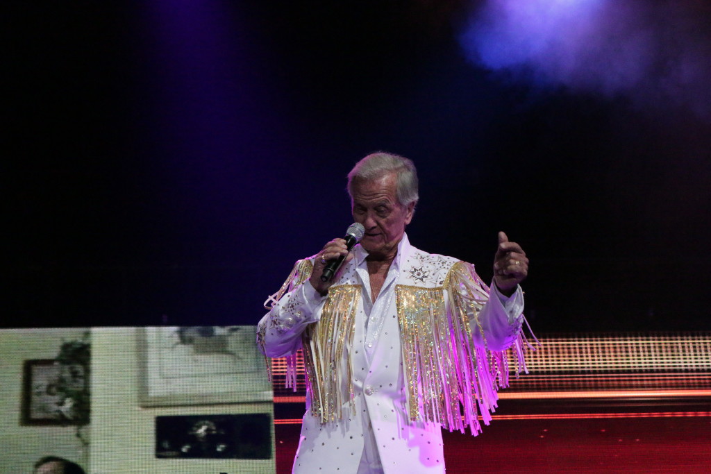 He proved he still got ‘em moves as he danced like a boss to some of his songs. GILLAN LASIC/INQUIRER.net