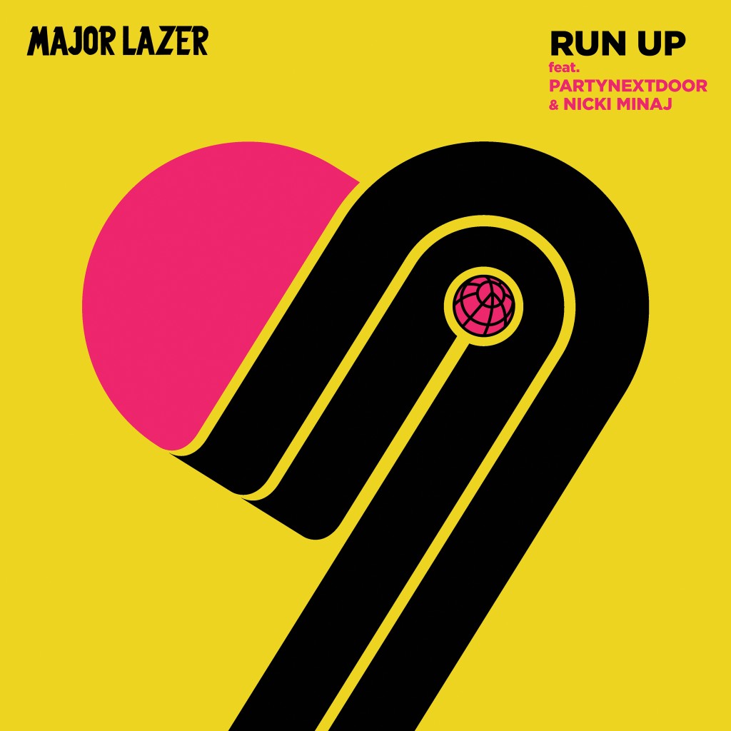 Major Lazer - Run Up (feat. PARTYNEXTDOOR & Nicki Minaj) - Single Art
