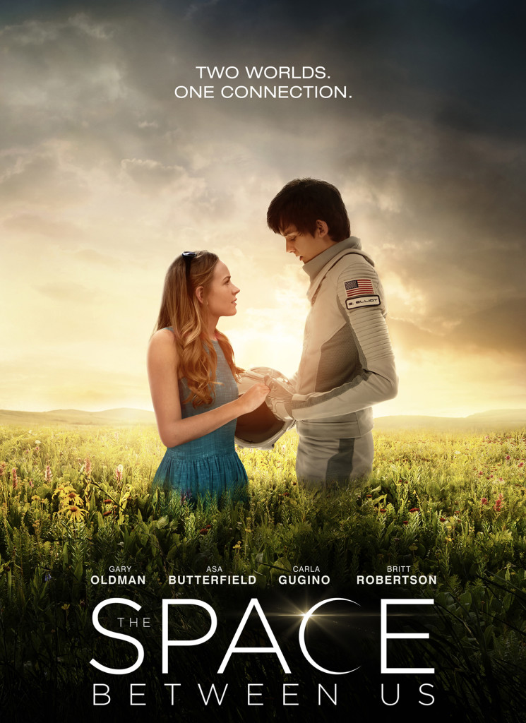 THE SPACE BETWEEN US -poster