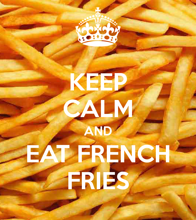 Eating French Fries, Ways, Pinoy, Unique