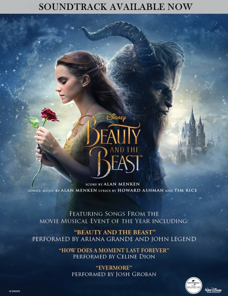 Beauty and the Beast - Soundtrack One Sheet