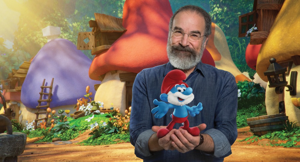 Mandy Patinkin voices "Papa" in Columbia Pictures and Sony Pictures Animation's SMURFS: THE LOST VILLAGE.