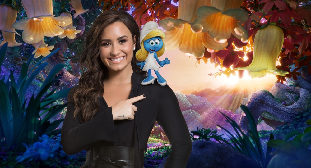 Demi Lovato voices "Smurfette" in Columbia Pictures and Sony Pictures Animation's SMURFS: THE LOST VILLAGE.