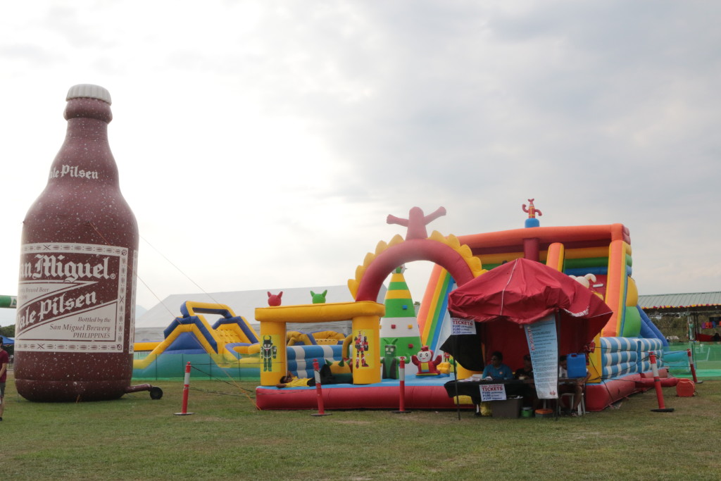 There's also an inflatable playground for children to hangout and have fun! GILLAN LASIC / INQUIRER.net