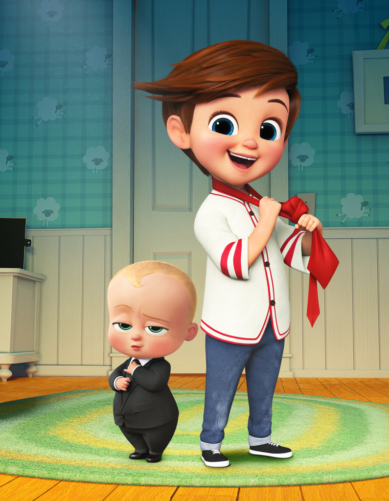 Easter weekend family movie "The Boss Baby" opens April 15