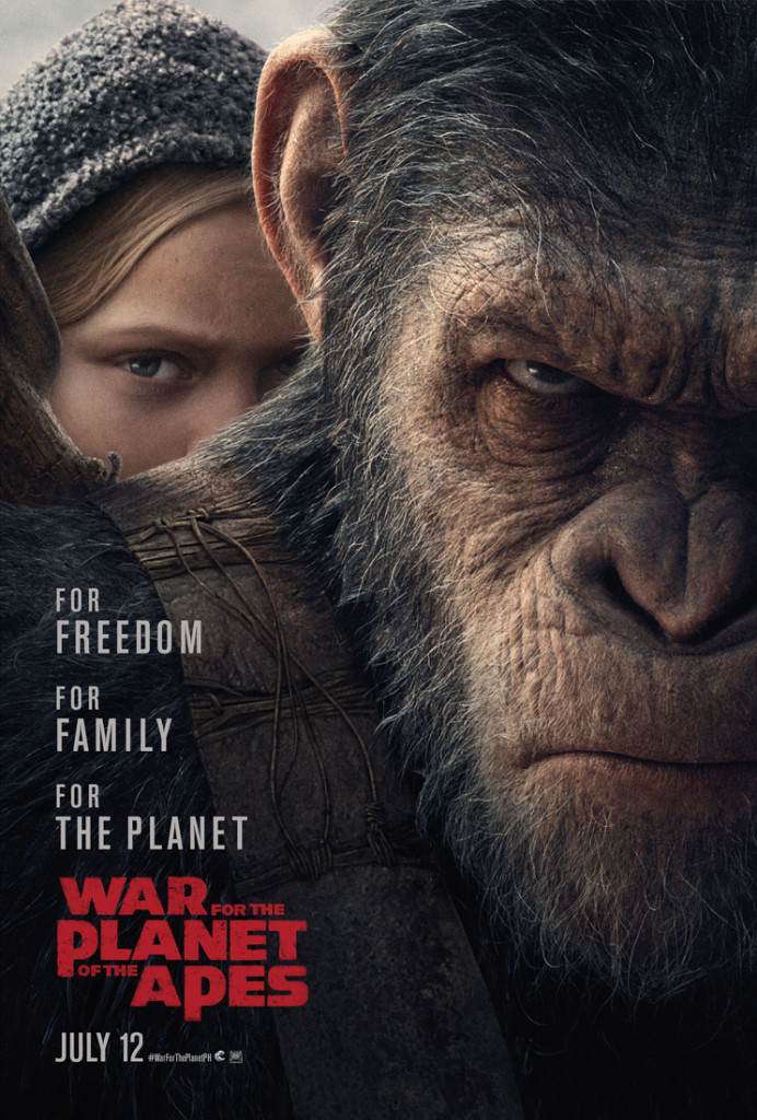 WAR FOR THE PLANET OF THE APES -poster-Phils