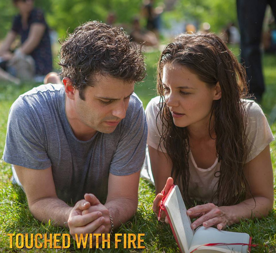 Luke Kirby & Katie Holmes in TOUCHED WITH FIRE