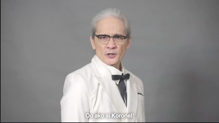 Screencap from KFC's video 