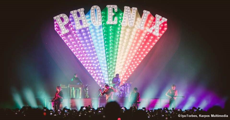 Phoenix, #PhoenixLiveInManila, Kia Theater, rock band, concert, French
