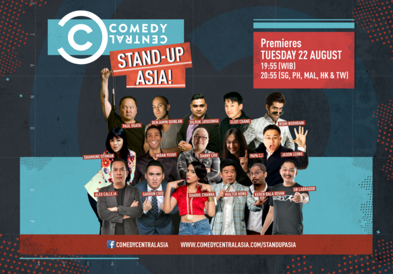 Behold the Asian Comedy invades when Comedy Central Standup, Asia!