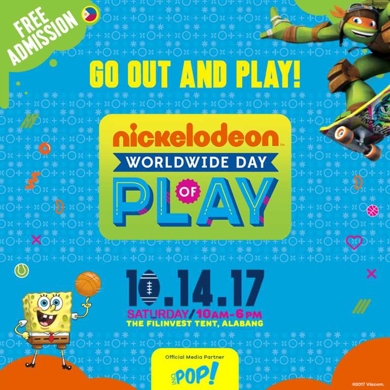 Nickelodeon celebrates ‘Worldwide Day of Play’ in the Philippines