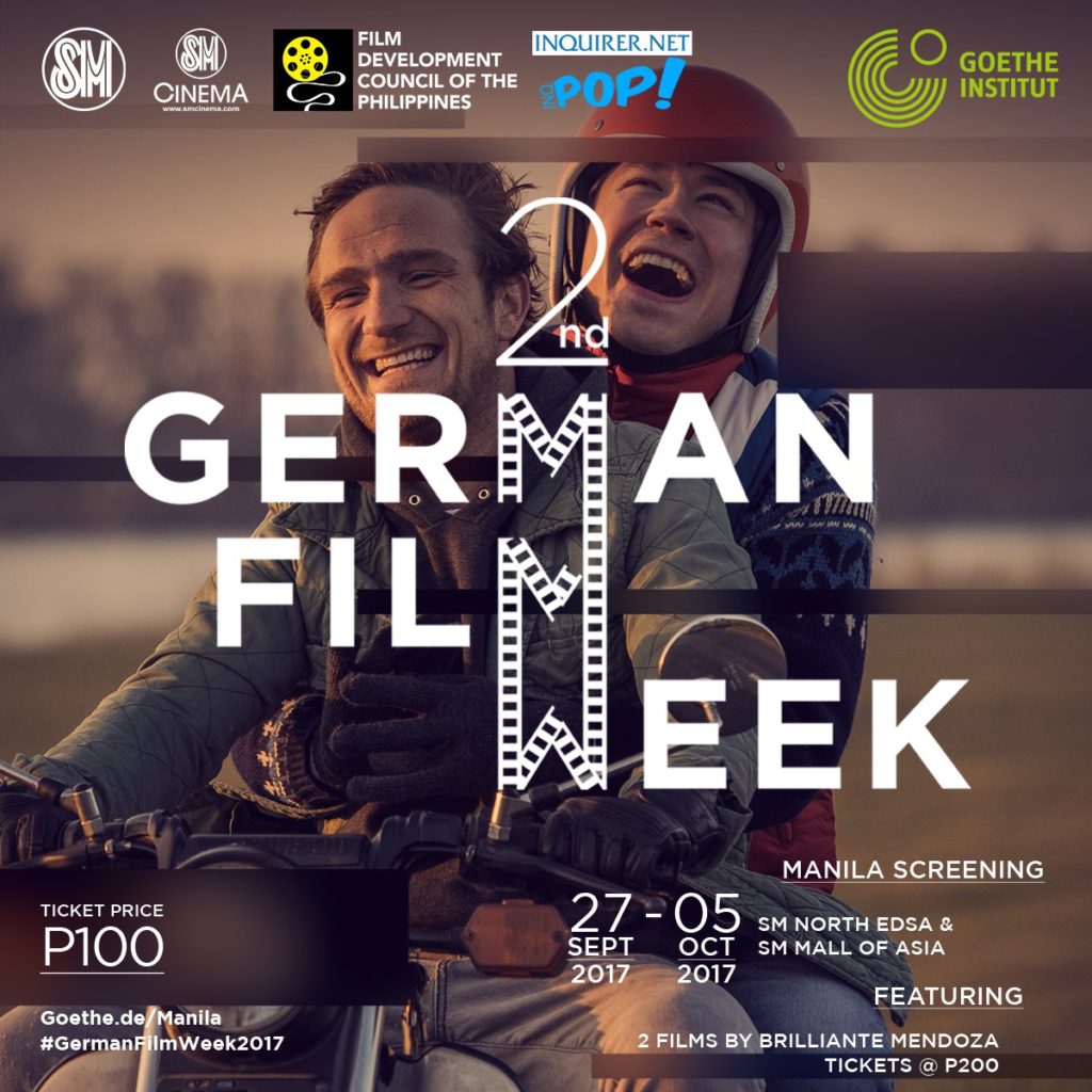 German Film Week, 2017, Goethe-Institut Philippen, MOA, SM North
