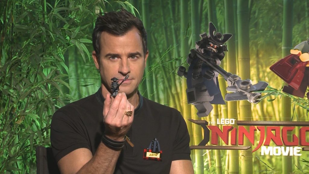 Justin Theroux, a cast member in "The LEGO Ninjago Movie,"