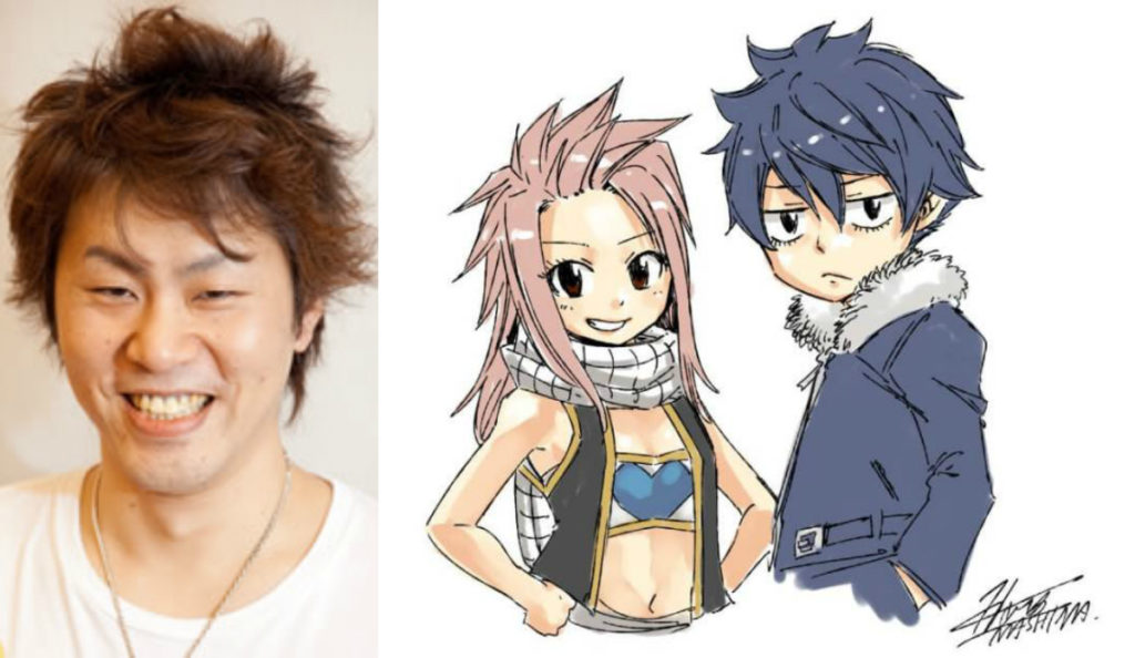 Fairy Tail Creator Hiro Mashima Sketches Nalu S And Gruvia S Children