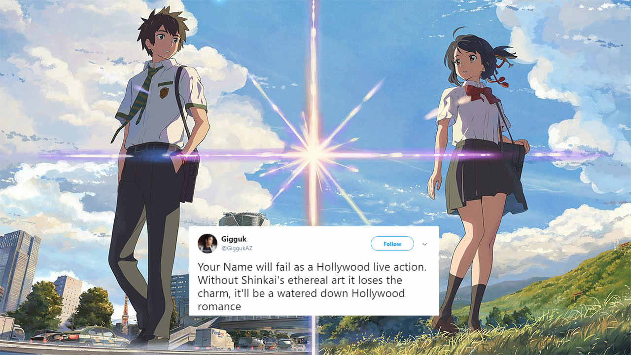 Makoto Shinkai, Your Name, Kimi No Na Wa, Hollywood, Adaptation, Film