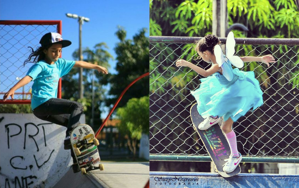 The Skate Fairy, Rayssa Leal, Brazil, skateboard, kid
