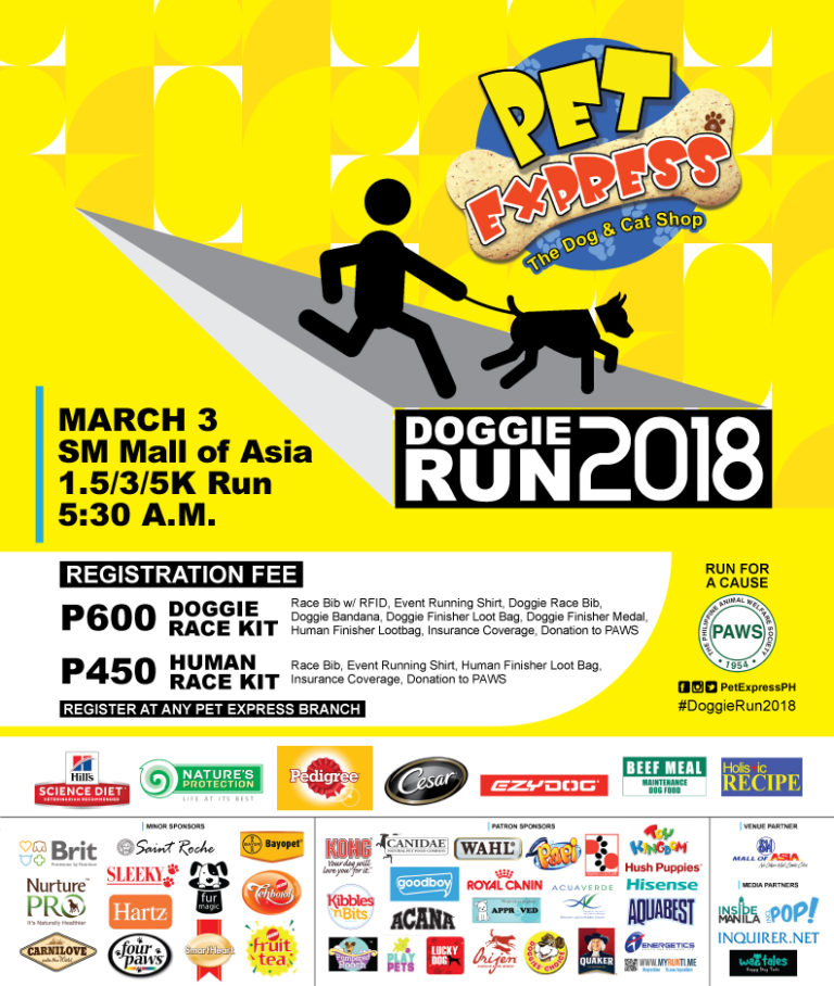 Bond with your pet at the annual Pet Express Doggie Run