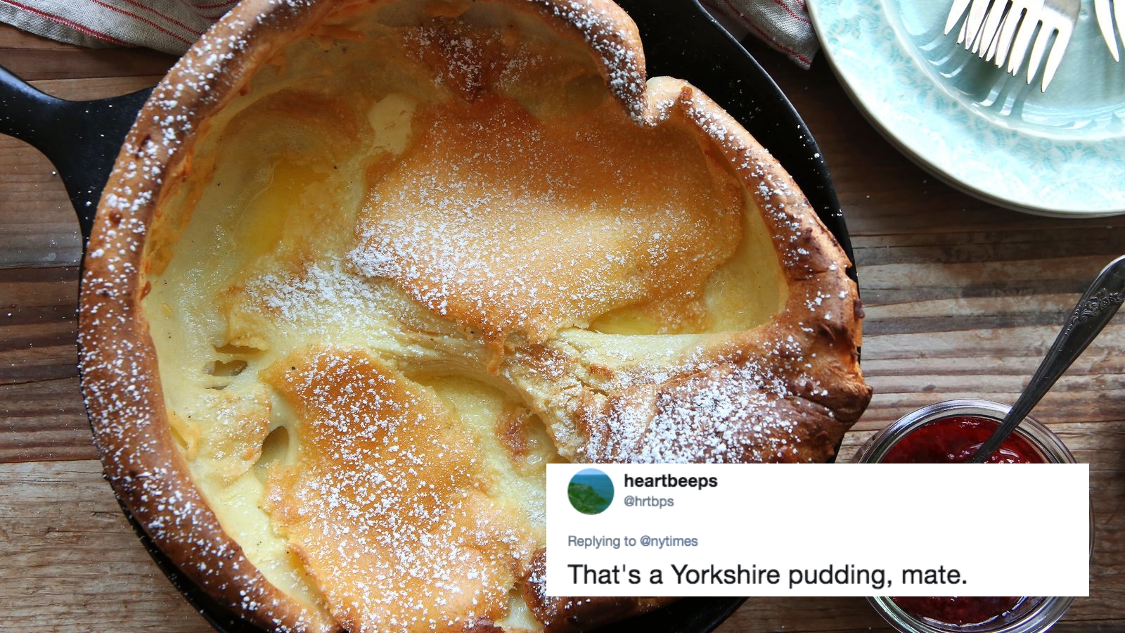 Yorkshire Pudding, Brits, Americans, pancakes, food, lol