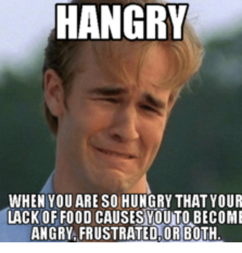 hangry, hungry, angry, feelings, emotions, science