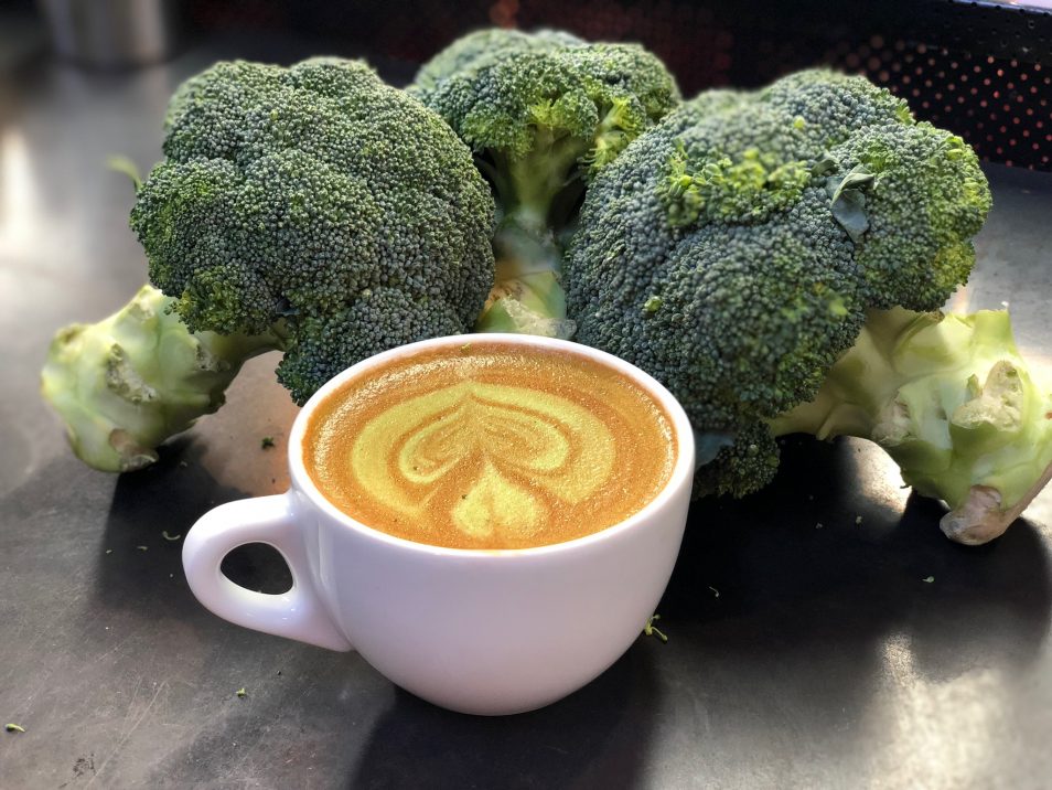 broccoli, latte, coffee, vegetables, CSIRO, Australia