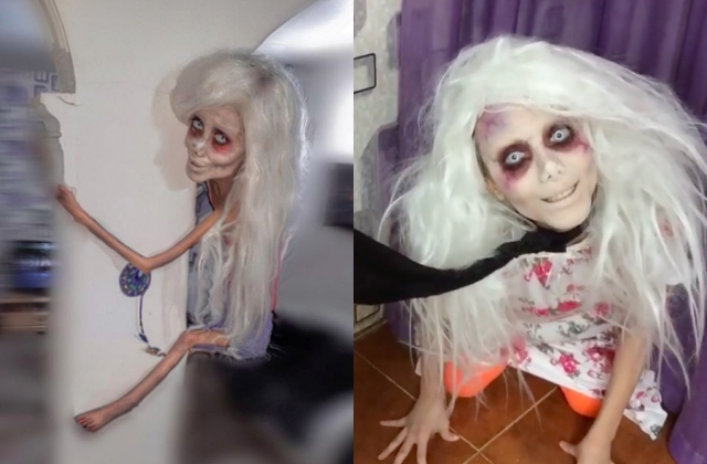 Iranian woman with ‘ghastly’ appearance resurfaces with a series of creepy posts