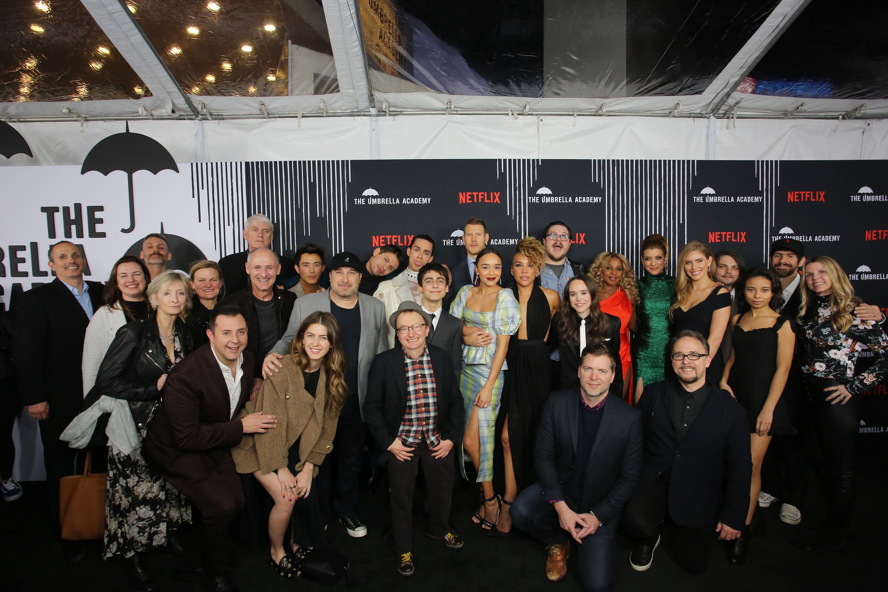 In Photos Netflix ‘the Umbrella Academy La Premiere