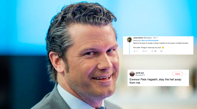 Here’s why TV host Pete Hegseth hasn’t washed his hands in 10 years