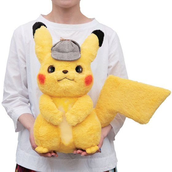Detective Pikachu plushie