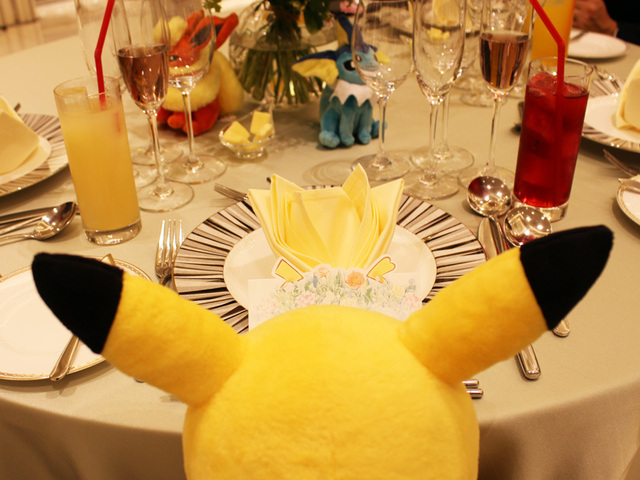 Pokemon-themed table