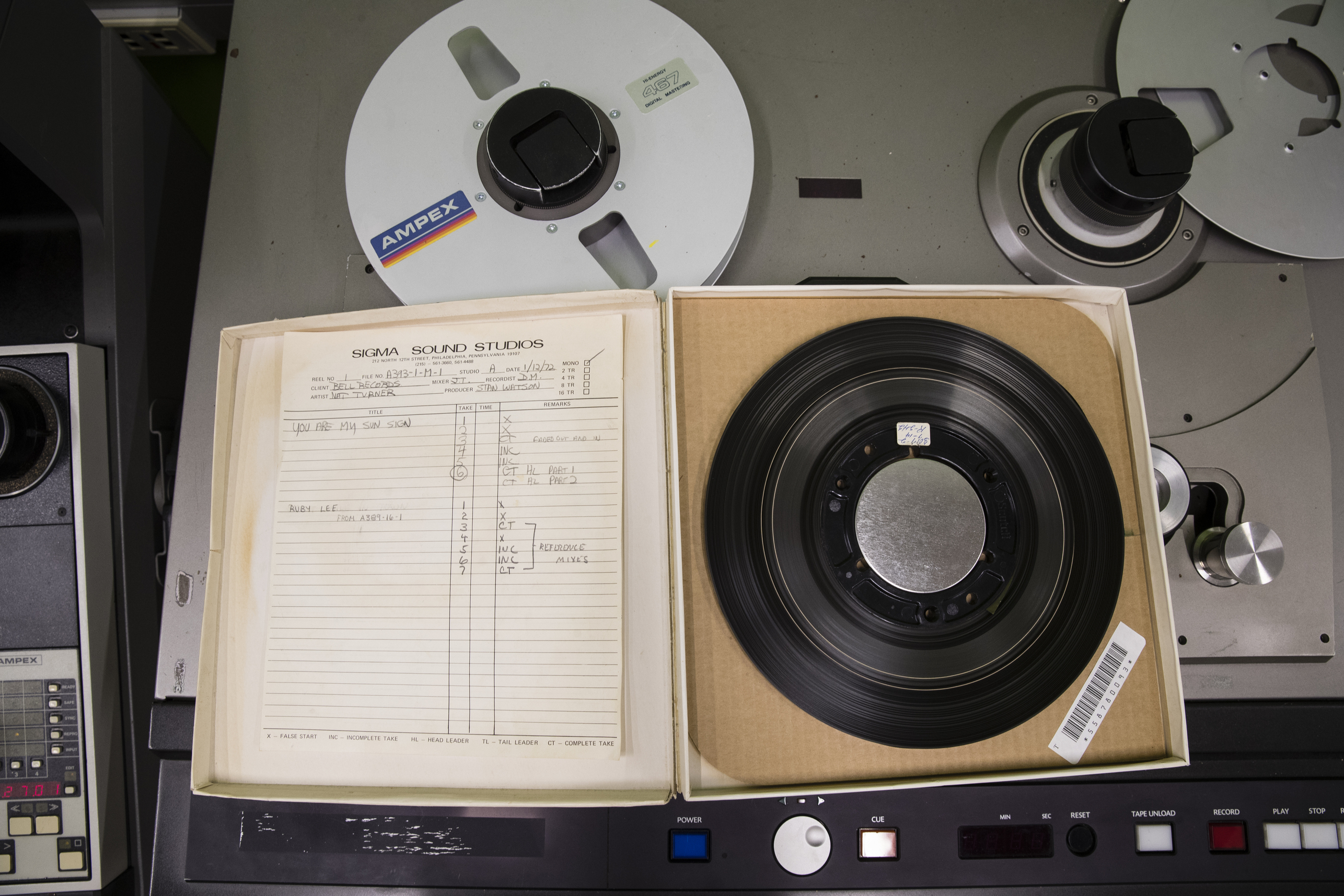 Nat Turner rebellion recording