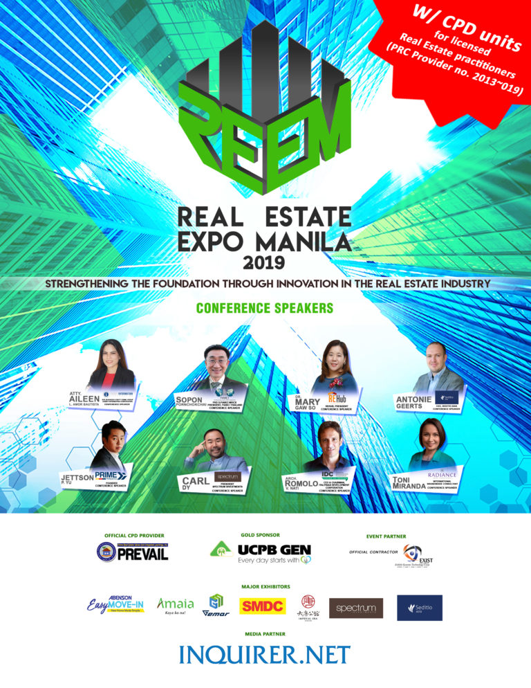 Real Estate Expo Manila 2019 is back on its third year