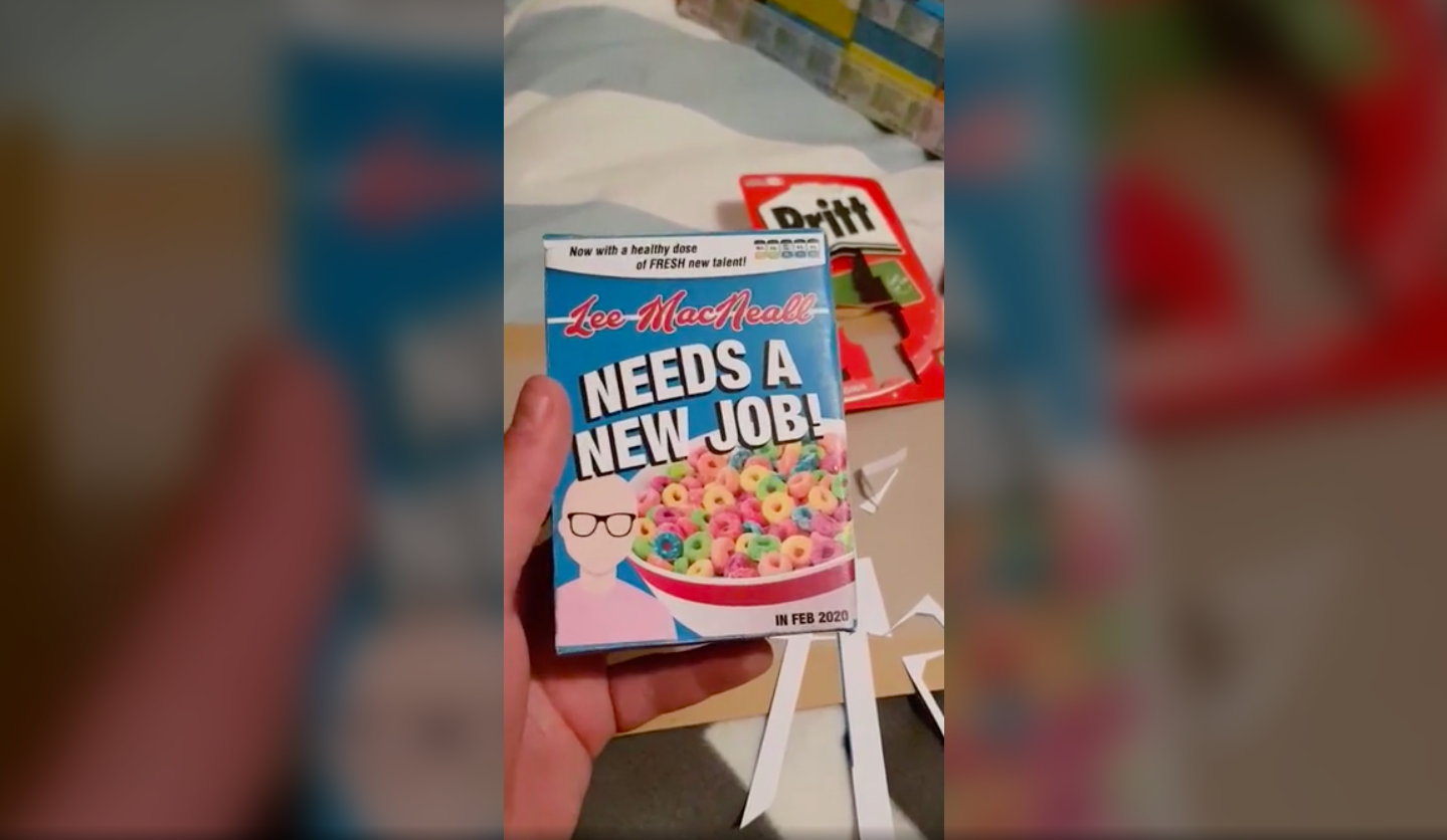 job, cereal, CV